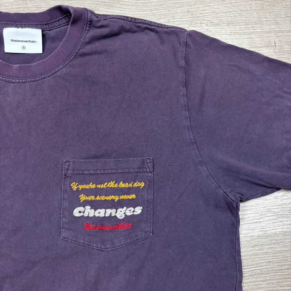 Thisisneverthat Changes Script Pocket Tee Shirt M… - image 2